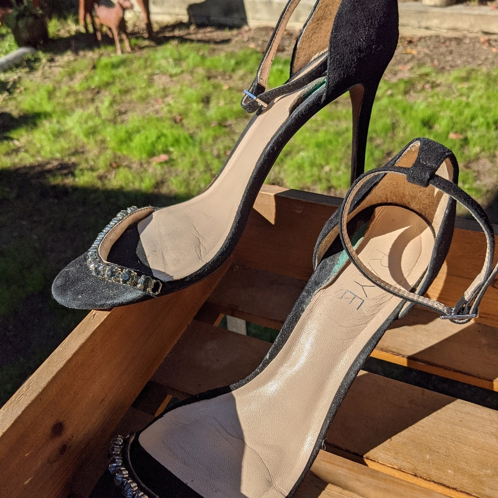 Raye Rhinestone 5" Heels - Picture 3 of 4